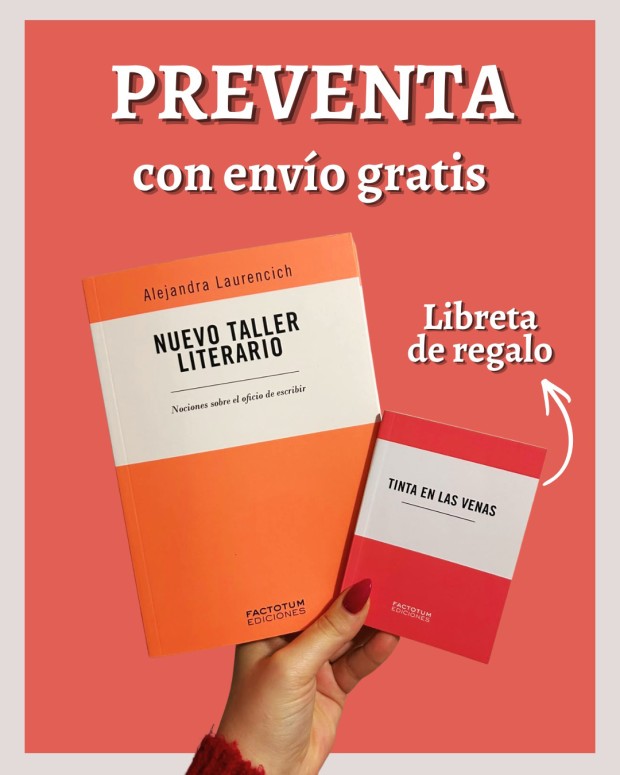 Portada PREVENTA: Nuevo taller literario